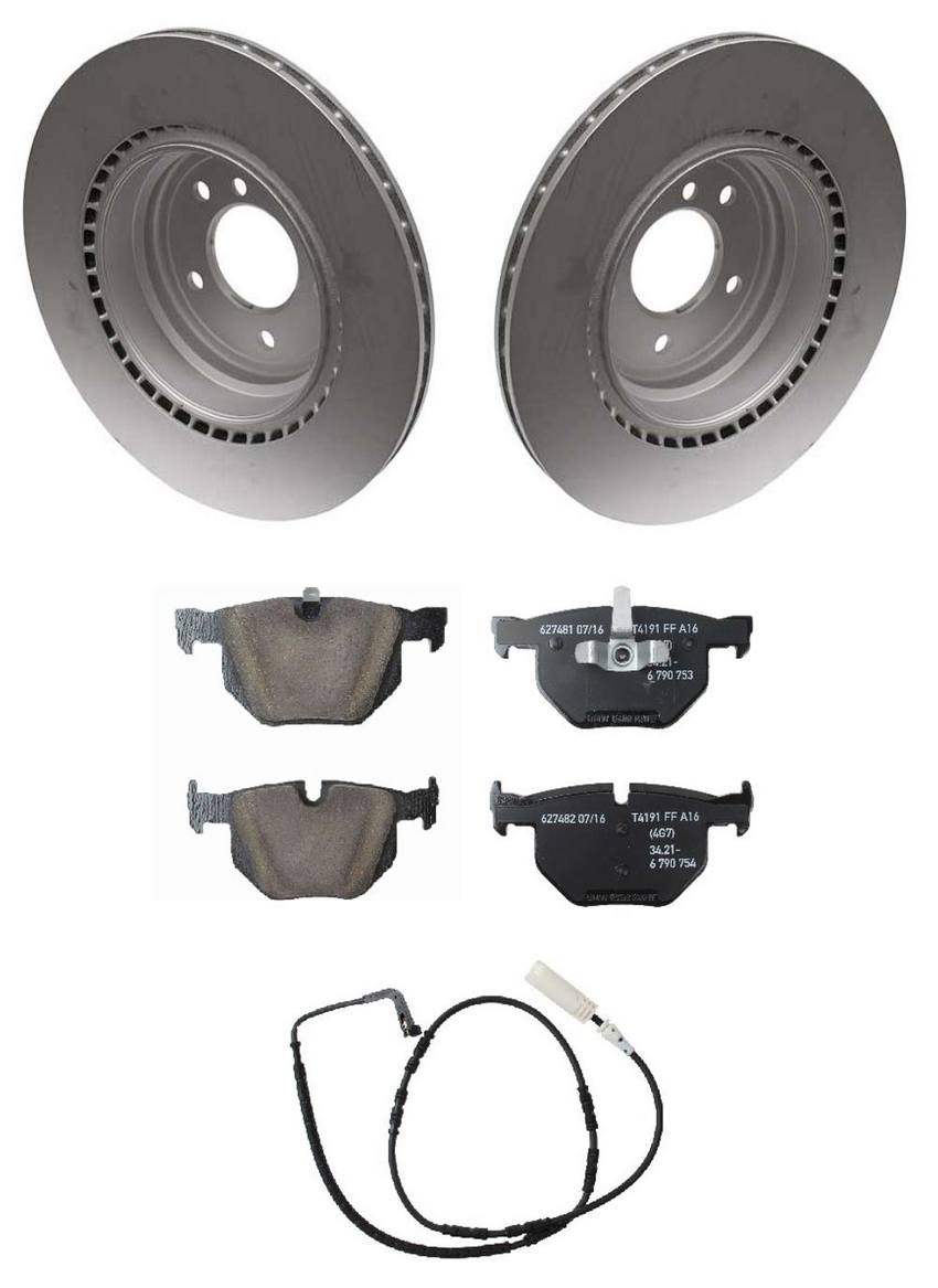 BMW Brake Kit - Pads and Rotors Rear (336mm)